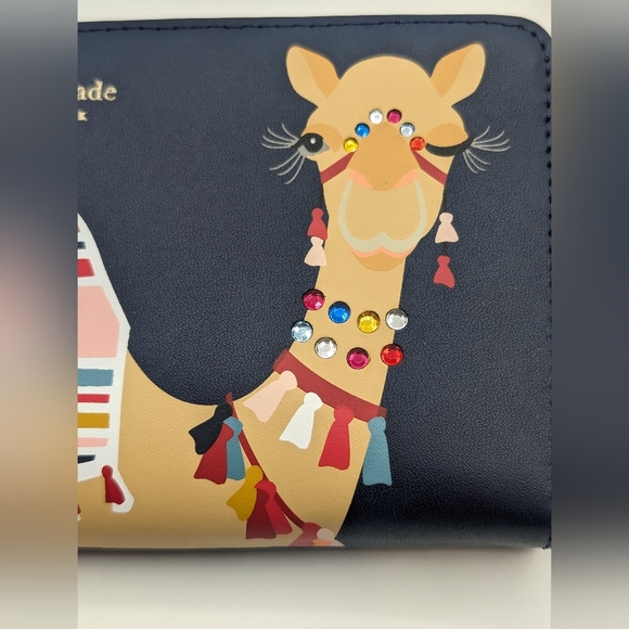 ❌SOLD❌Kate ♠️ Spade Camel Wallet - Picture 2 of 8